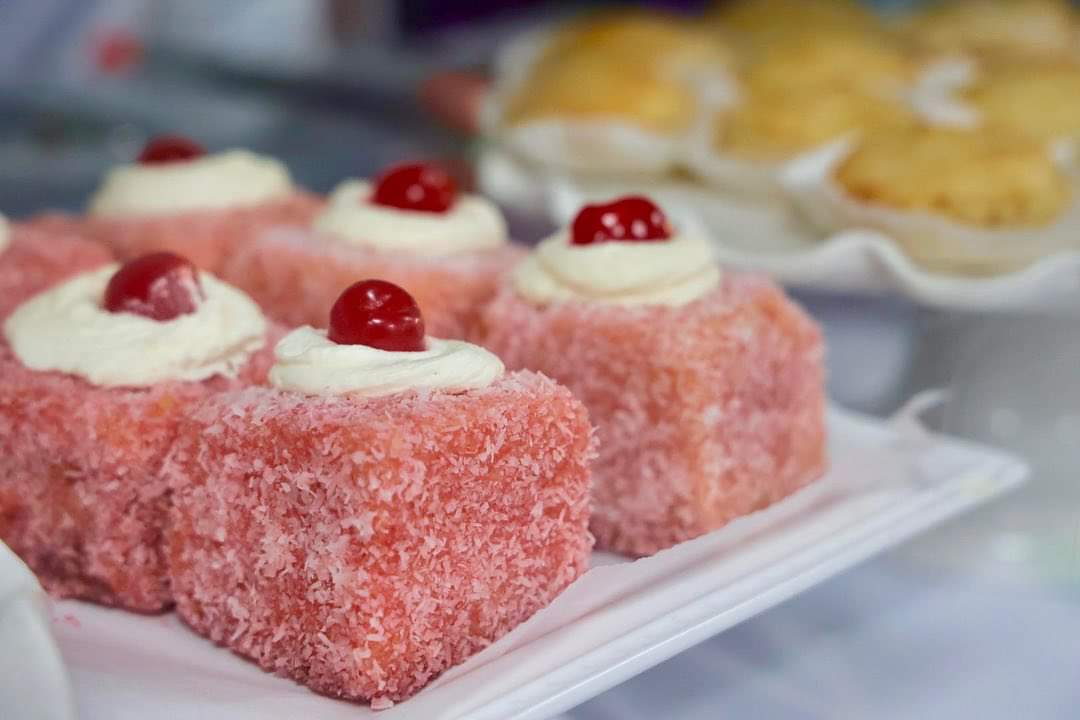 Red Lamington Cake (Francis Cake) - Only Available Locally